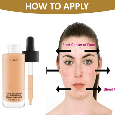 winry New Hyper Matte Liquid Foundation For Girls And Womans Foundation(BEIGE, 20 ml)