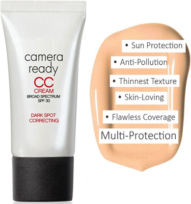 tanvi27 Professional Camera Ready Cc Cream With Spf 30 Foundation(NATURAL BEIGE, 40 ml)