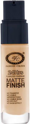FASHION COLOUR 24HRS MATTE FINISH FOUNDATION IF17 SHADE 02 Foundation(Soft Tan, 30 ml)