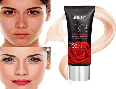 Sheny BB+ Cream|| Instant Spot Coverage + Light Make-up Glow, Natural Foundation(BEIGE, 40 g)