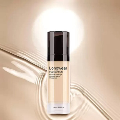 Jiwoo Non-Oily Matte Liquid Foundation - 24H Waterproof Formula Foundation(BEIGE, 15 ml)