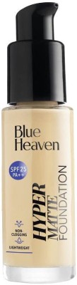 BLUE HEAVEN Hyper Matte Foundation (Natural 301) Foundation(Natural, 30 ml)