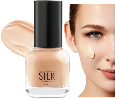 Arcanuy Natural ,flawless looks silk foundation Foundation(natural, 45 ml)