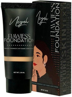 Neyah Flawless Foundation Full Coverage Blendable 30ml (Ivory) Foundation(Ivory, 30 ml)