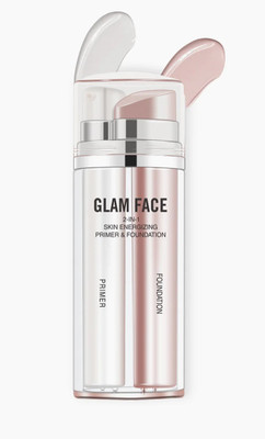GFSU - GO FOR SOMETHING UNIQUE Face Makeup 2 in 1 Primer and Long Wear foundation Primer Foundation(beige, Transparent, 60 ml)