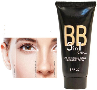DARYUE BB 5 in 1 Blemish Balm Cream  Foundation(BEIGE, 60 g)