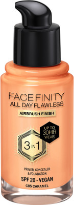 MAX FACTOR Facefinity All Day Flawless 3-in-1 Foundation - N88 Praline Foundation(Praline, 30 ml)