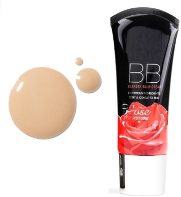 Wiffy NATURAL BB ROSE CREAM FOUNDATION PACK OF 1  Foundation(BEIGE, 45 ml)