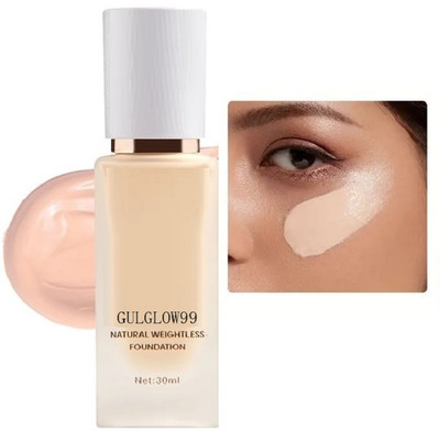 GULGLOW99 HIGH COVERAGE WATERPROOF FOUNDATION Foundation(beige, 60 ml)