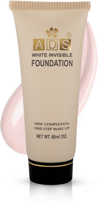 ads White Invisible Foundation (New Complexion One Step Make up) Foundation(03, 60 ml)