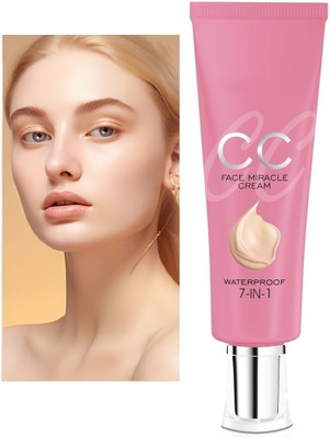 Arcanuy 7 In One CC Face Miracle Foundation Cream  Foundation(BEIGE, 60 ml)