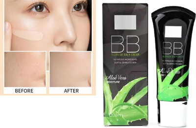 USBK BB Cream with Aloe Vera Extract Moisture Blemish Balm Cream Foundation(Beige, 38 ml)