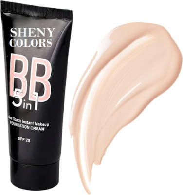 SHENY COLORS BB Cream Instant Spot Coverage with SPF 20 Foundation(BEIGE, 60 g)