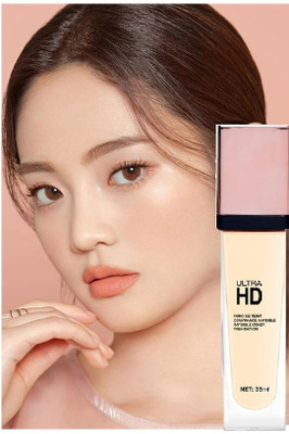 USBK Medium-To-Full Coverage Natural Finish Longwear Liquid  Foundation(IVORY, 35 ml)