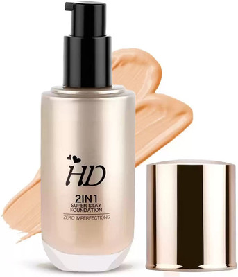 FLORERO Matte+Oil Control Makeup Foundation - Hydrating Foundation(Almond, 60 ml)