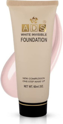 A.D.S White Invisible Foundation A-1502 Foundation(Beige, 60 ml)