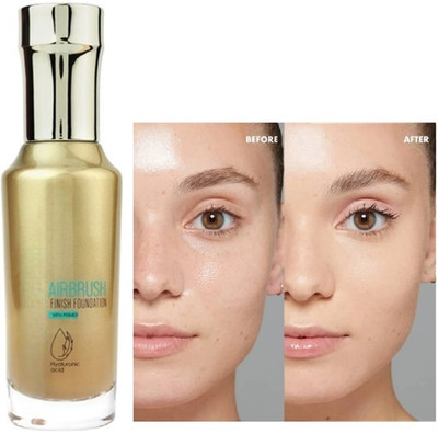 DARYUE Airbrush Finish Full Coverage  Foundation(rose blush, 55 ml)