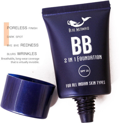 BLUEMERMAID 24H Full Coverage Liquid Foundation Ultra Bendable Smooth Texture | Foundation(Natural Ivory, 30 ml)