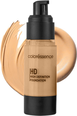 COLORESSENCE High Definition Foundation Full Coverage Waterproof Lightweight Matte Formula Foundation(HDF-5, 30 ml)