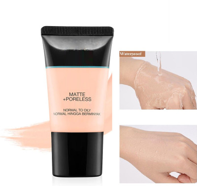 GABBU Liquid Foundation Matte with Poreless  Foundation(White Ivory, 18 ml)