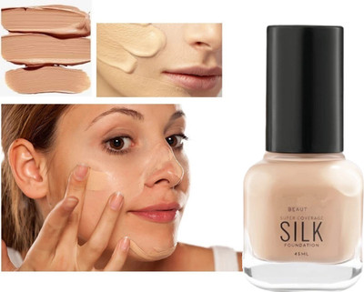 Sheny USE FOR FACE LIQUID FOUNDATION,FULL COVERAGE (45 ML ) Foundation(BEIGE, 45 ml)