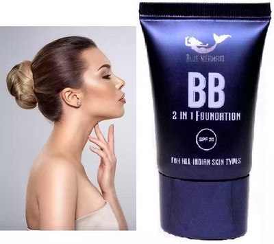 BLUEMERMAID High Coverage Matte  Foundation(BEIGE, 30 ml)