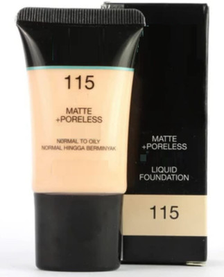GFSU - GO FOR SOMETHING UNIQUE Matte + Poreless Foundation for Normal to Oily Skin Foundation(ivory, 18 ml)