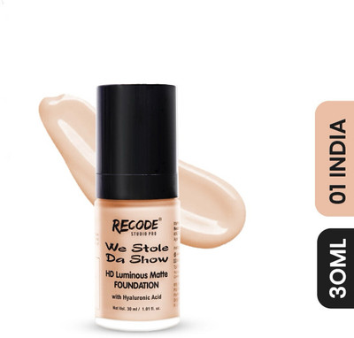 recode Hd Luminous Matte Foundation(INDIA, 30 ml)