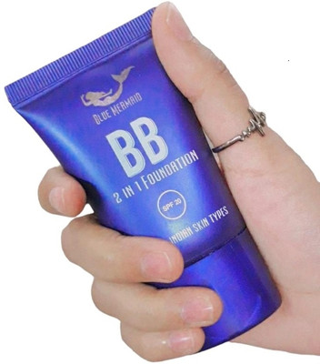 BLUEMERMAID Best 2 IN 1 BB Matte Full Coverage Liquid  Foundation(BEIGE, 30 ml)