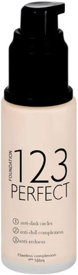 FLORERO Smooth MatteWaterproof, Full Coverage, Matte Finish  Foundation(IVORY, 30 ml)