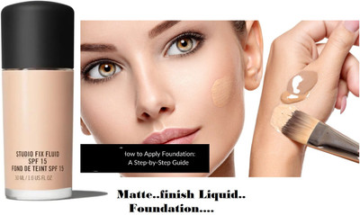 SUBIA High Coverage Liquid  Foundation(BEIGE, 35 ml)