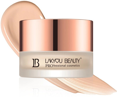 Lakyou Beauty Skin Active BB Cream | Correct & Protect | Hydrating | Matte Finish | SPF | 30ml Foundation(02(Soft Ivory), 30 ml)