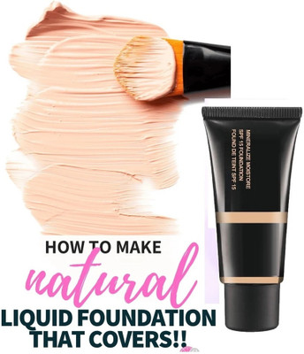 Jiwoo Natural/mild coverage with matte finish  Foundation(BEIGE, 50 ml)