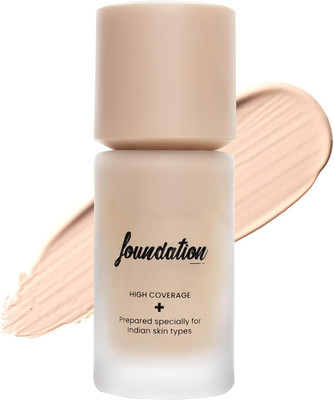 Emijun High Coverage Liquid Matte  Foundation(FAIR, 40 ml)