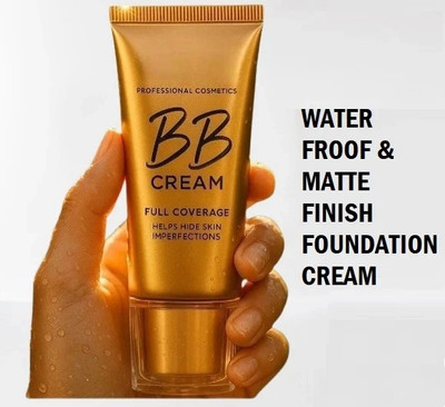 Yuency BB Cream High Glow Long Lasting Natural Coverage Foundation(WHITE IVORY, 30 ml)