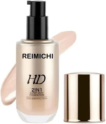 REIMICHI Full Coverage HD Super Smooth Cream  Foundation(beige, 30 ml)