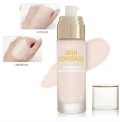 DARYUE High Coverage Liquid Foundation For Women Foundation(white ivory, 55 g)