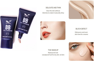 BLUEMERMAID PRETTY FACE BB FOUNDATION FOR FACE MAKEUP WITH MATTE FINISH TOUCH Foundation(IVORY, 24 ml)