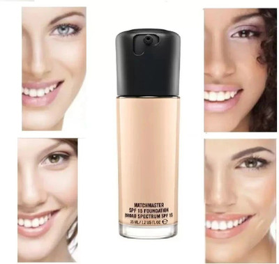 Yuency PERFECT FACE MAKE UP CRYSTAL MATCH MASTER WATERPROOF FOUNDATION Foundation(LIGHT IVORY,, 35 ml)