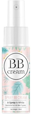 MULLICA Flawless Coverage Made Easy: BB Cream Spray Foundation(White, 20 ml)