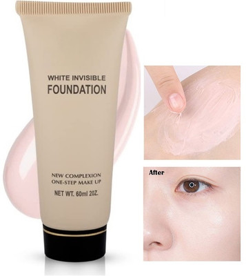 Arcanuy Invisible Finish LONG LASTING SUPER HD FULL COVERAGE FOUNDATION Foundation(LIGHT PINK, 60 ml)