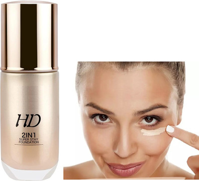 ADJD LONG LASTING SUPER HD FULL COVERAGE FOUNDATION Foundation(BEIGE, 60 ml)