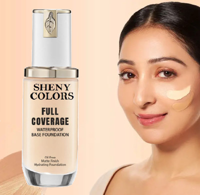 SHENY COLORS SOFT SKIN ,NATURAL LOOK,MATTE FINISH & WATERPROOF FOR FULL COVERAGE FOUNDATION Foundation(BEIGE, 45 ml)
