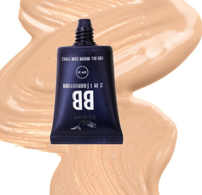 BLUEMERMAID NEW LIQUID FOUNDATION MATTE FINISH WATERPROOF FORMULA Foundation(BLUE, 30 ml)