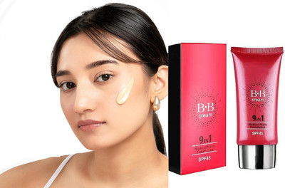 Sheny SOFT SKIN FOR WOMAN AND GIRL FACE B.B CREAM , full coverage (pack of-1) Foundation(BEIGE, 50 ml)