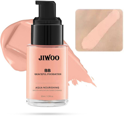 Jiwoo foundation Liquid- Hydrating Medium full coverage Foundation(SKIN, 30 ml)