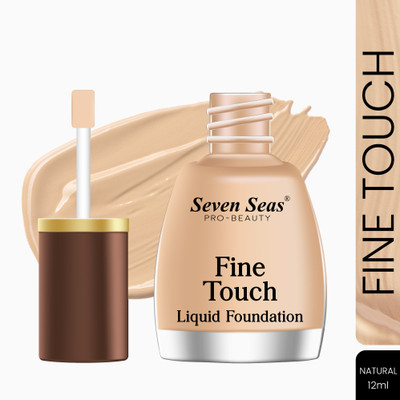Seven Seas FINE TOUCH FOUNDATION FOR FACE MAKEUP Foundation(Natural, 12 ml)