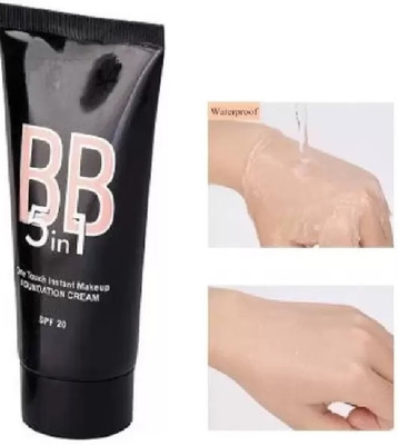 USBK High Coverage Cream Weightless Matte Effect Long Lasting Waterproof  Foundation(ivory, 60 ml)
