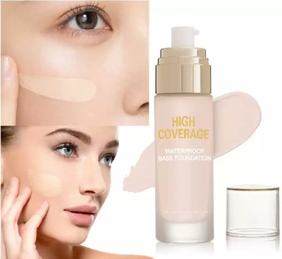 Sheny Waterproof Make liquid foundation  Foundation(BEIGE, 80 ml)