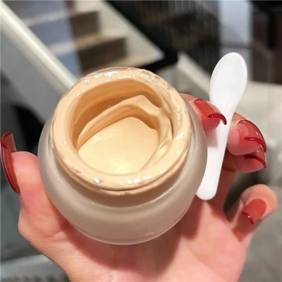 BLUEMERMAID Perfect Quality Foundation,Full Coverage Flawless Oil Control Face Makeup Foundation(IVORY, 30 g)